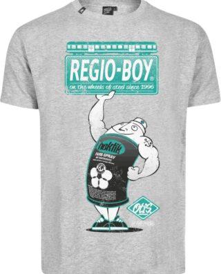 HEKTIK VS OTIS T-SHIRT BLACK-TURQUOISEtest