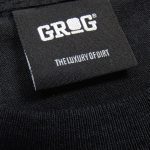 Grog Classic Logo T-shirt Black/White - Image 3