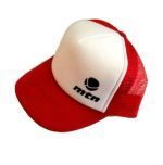 MTN TRUCKER CAP RED WHITE