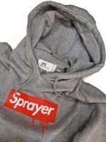 EIGHT MILES HIGH SPRAYER HOODIE GREY - Image 3