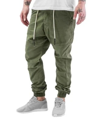 JUST RHYSE ANTIFIT CHINO PANTS BÖRGE OLIVE - Just Rhyse