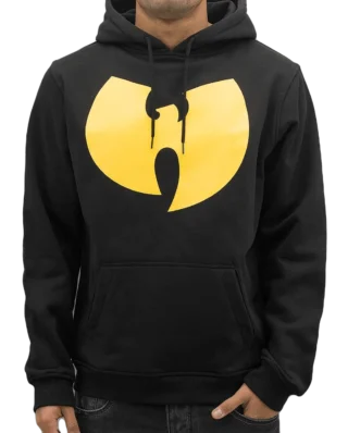 Wu Wear Basic Logo Hoodie Black