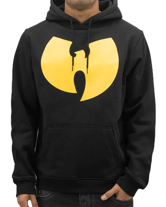 Wu Wear Basic Logo Hoodie Black