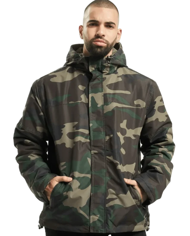 BRANDIT WINDBREAKER FRONTZIP WOODLAND