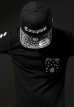 MISTER TEE COMPTON BANDANA CAP MT324 BLACK - Image 2