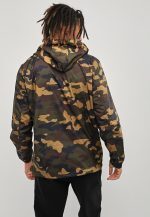 URBAN CLASSICS PULL OVER WINDBREAKER 1623 WOOD CAMO - Image 4