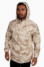 URBAN CLASSICS PULL OVER WINDBREAKER TB1623 SAND CAMO