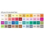 STYLEFILE MARKER BRUSH 48 PCS SET MAIN A - Image 2