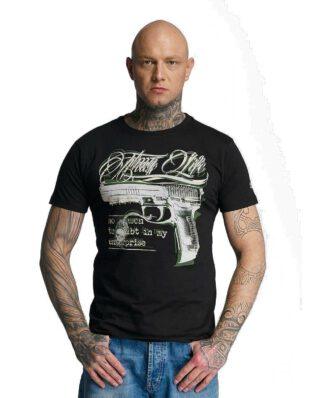 THUG LIFE T-SHIRT NO REASON BLACK
