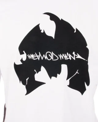WU WEAR METHOD MAN LOGO T-SHIRT WHITE - Wu Wear