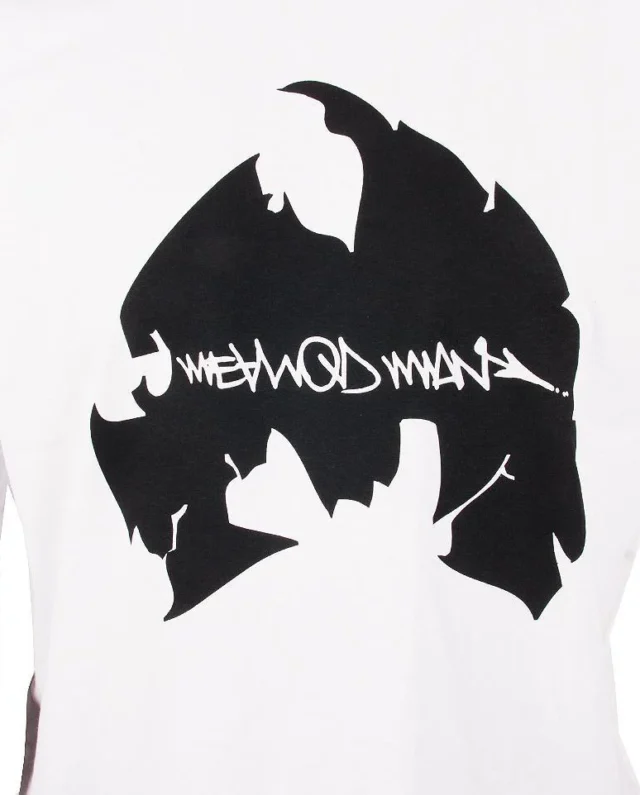 WU WEAR METHOD MAN LOGO T-SHIRT WHITE - Wu Wear