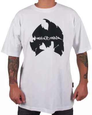 WU WEAR METHOD MAN LOGO T-SHIRT WHITE