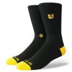STANCE WU-TANG PATCH SOCKS BLK