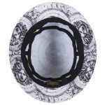 FLEXFIT SUN KING BUCKET HAT BLACK WHITE - Image 4