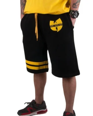 WU WEAR 36 SWEATSHORT SPS602B BLACK