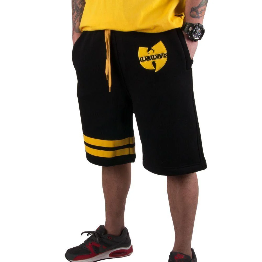 WU WEAR 36 SWEATSHORT SPS602B BLACK