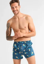 LOUSY LIVIN BOXERSHORTS ANANAS DIVE BLUE - Image 2