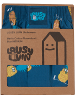 LOUSY LIVIN BOXERSHORTS ANANAS DIVE BLUE - Image 4