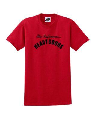 HEAVY GOODS THE INFAMOUS T-SHIRT RED