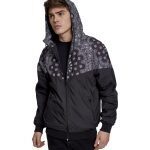 URBAN CLASSICS PATTERN ARROW WINDRUNNER BANDANA TB2106 BLACK