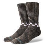 STANCE CHECKNESS SOCKS BLACK