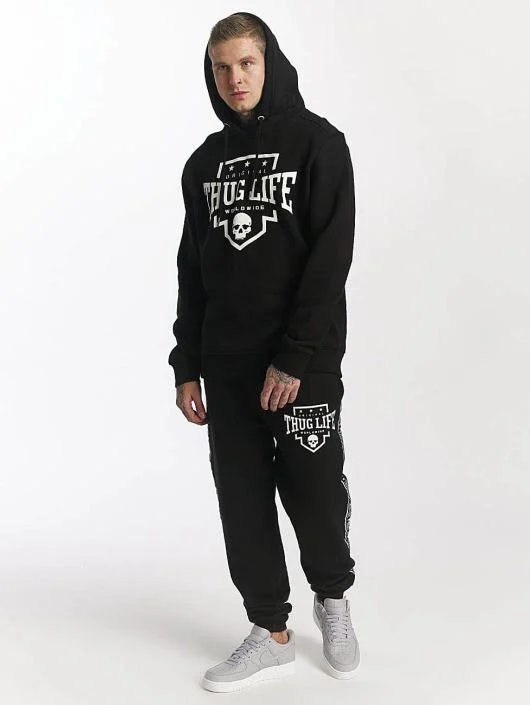 THUG LIFE HOODIE PUMA TLHD118BLK BLACK - Image 2