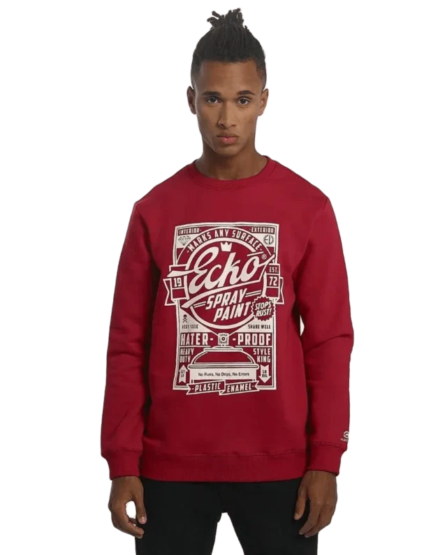 ECKO UNLTD. PULLOVER GORDON S BAY RED ECKOCN1017RED