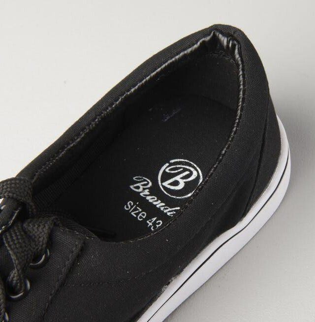 BRANDIT BAYSIDE SNEAKER BLACK WHITE - Brandit