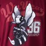 WU WEAR 36 KILLA BEE BORDEAUX RED - Image 2