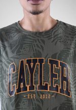 CAYLER AND SONS WL PALMOUFLAGE T-SHIRT OLIVE/SUNSET - Image 2