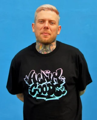 HEAVY GOODS X RADIO T-SHIRT BLACK - Heavy Goods