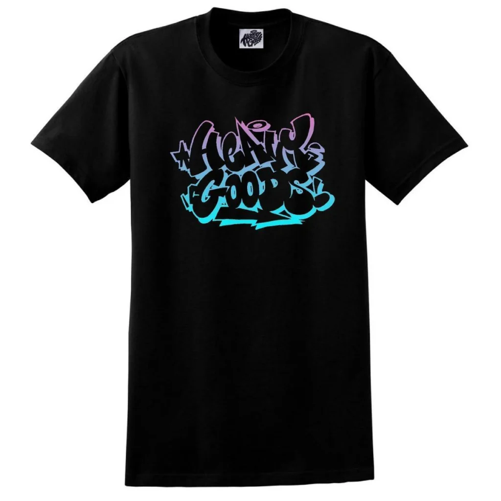 HEAVY GOODS X RADIO T-SHIRT BLACK
