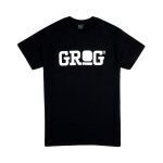 Grog Classic Logo T-shirt Black/White