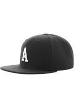 MSTRDS SNAPBACK CAP A LETTER BLACK