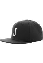 MSTRDS SNAPBACK CAP J LETTER BLACK