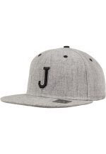 MSTRDS SNAPBACK CAP J LETTER GREY