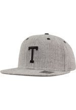 MSTRDS SNAPBACK CAP T LETTER GREY