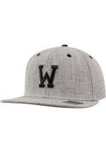 MSTRDS SNAPBACK CAP W LETTER GREY