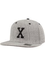 MSTRDS SNAPBACK CAP X LETTER GREY