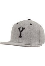 MSTRDS SNAPBACK CAP Y LETTER GREY