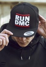 MISTER TEE RUN DMC LOGO 259 SNAPBACK BLACK - Image 2