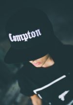 MISTER TEE COMPTON SNAPBACK CAP BLACK MT271 - Image 2