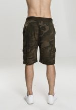 URBAN CLASSICS CAMO CARGO TERRY SHORTS TB2078 OLIVE CAMO - Image 2