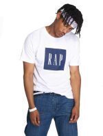 MISTER TEE RAP TEE MT749 WHITE