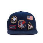 CAYLER AND SONS SPACED OUT SNAPBACK CAP NAVY BLUE - Image 6