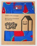 LOUSY LIVIN BOXERSHORTS MELONS BLUE - Image 2