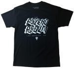 PSYCHO REALM CHUBBS TEE BLACK
