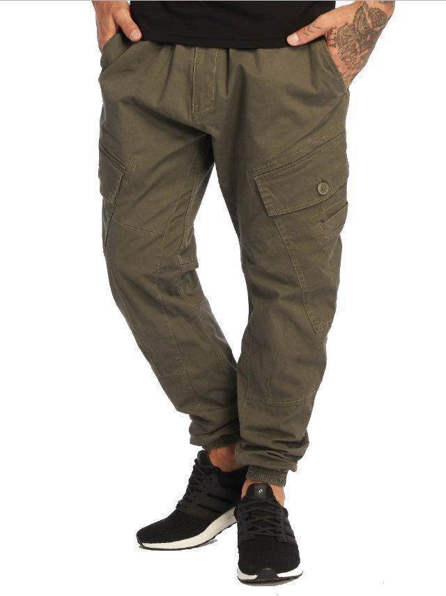 ADFADAD BRANDIT RAY VINTAGE TROUSER OLIVE 1018.1 - Image 1