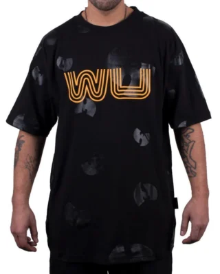 WU WEAR WU RANDOM T-SHIRT BLACK