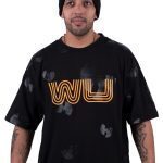 WU WEAR WU RANDOM T-SHIRT BLACK - Image 4